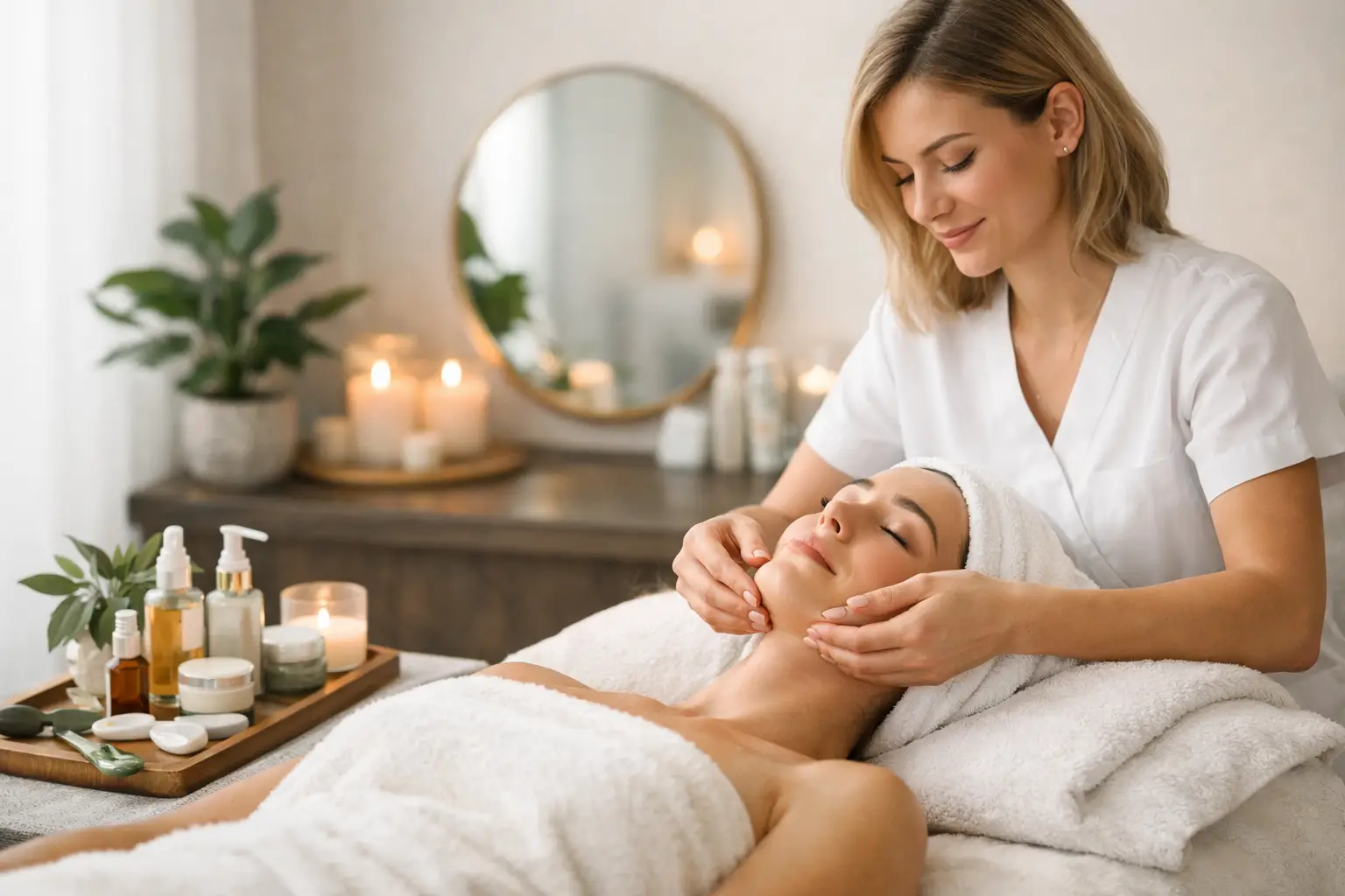 Buccal Facial Massage Benefits for a Defined Look